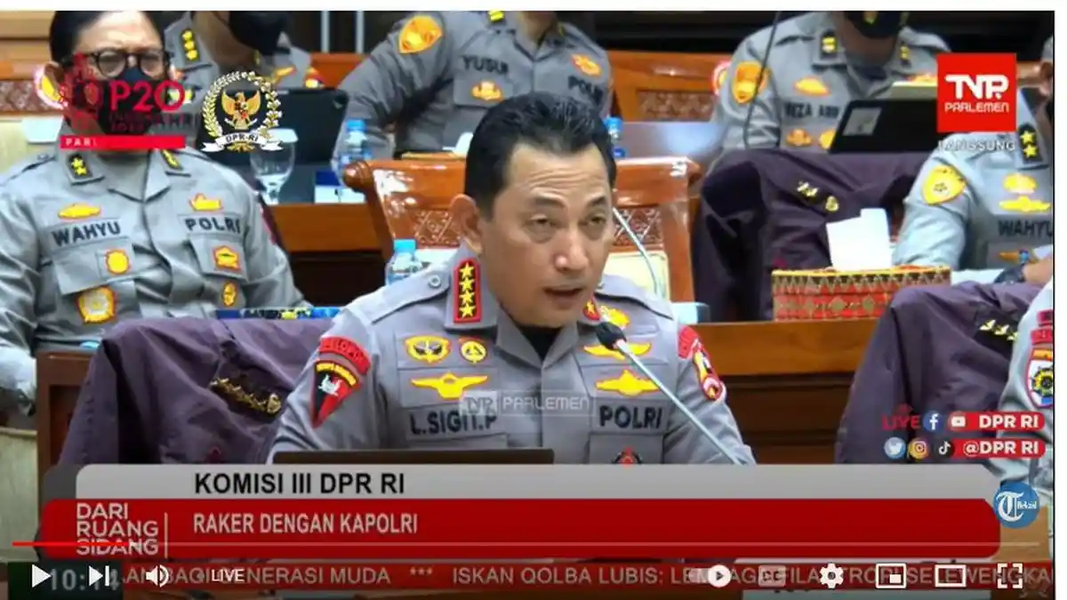 Diminta Kubu Ganjar-Mahfud Hadir Dalam Persidangan PHPU di Gedung MK, Ini Jawaban Santai Kapolri