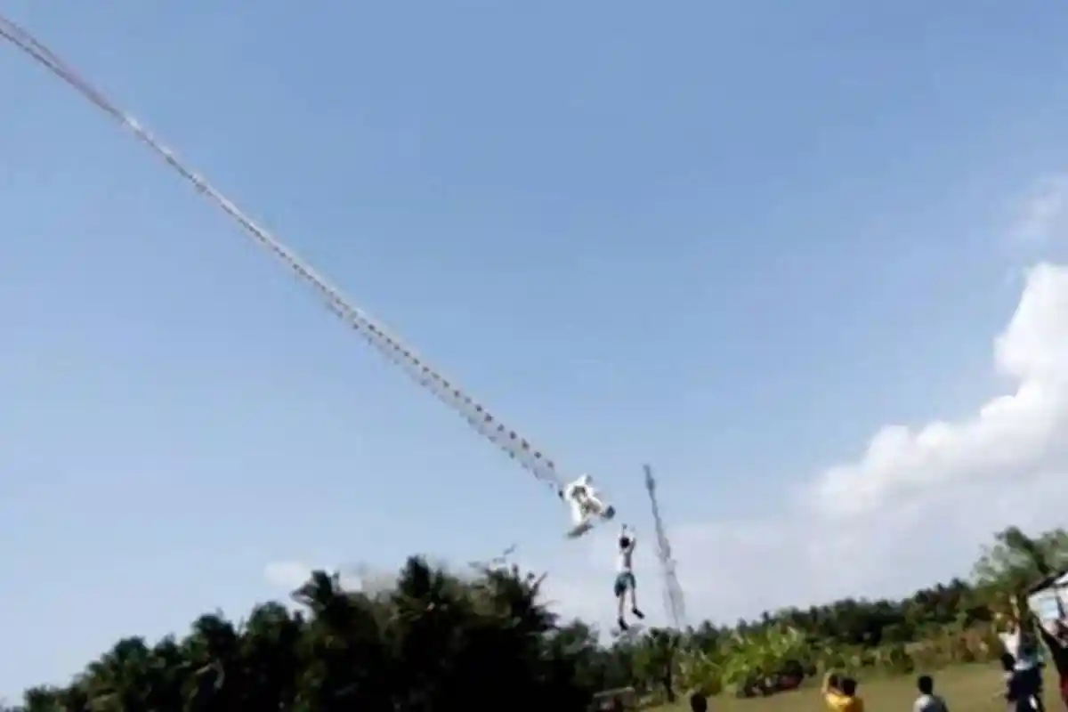 Kabar Terbaru Bocah yang Terbawa Layangan dan Jatuh dari Ketinggian 3 Meter di Bantul