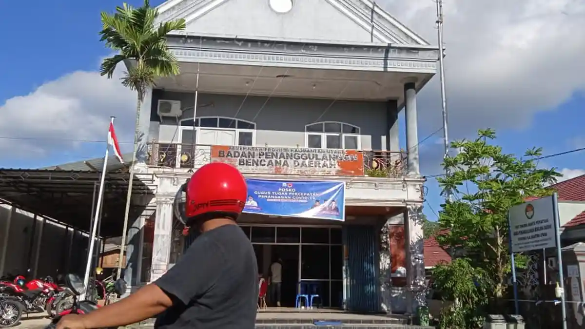Kasus Covid-19 Mulai Melandai, BPBD Kalimantan Utara Pindahkan Posko Terpadu