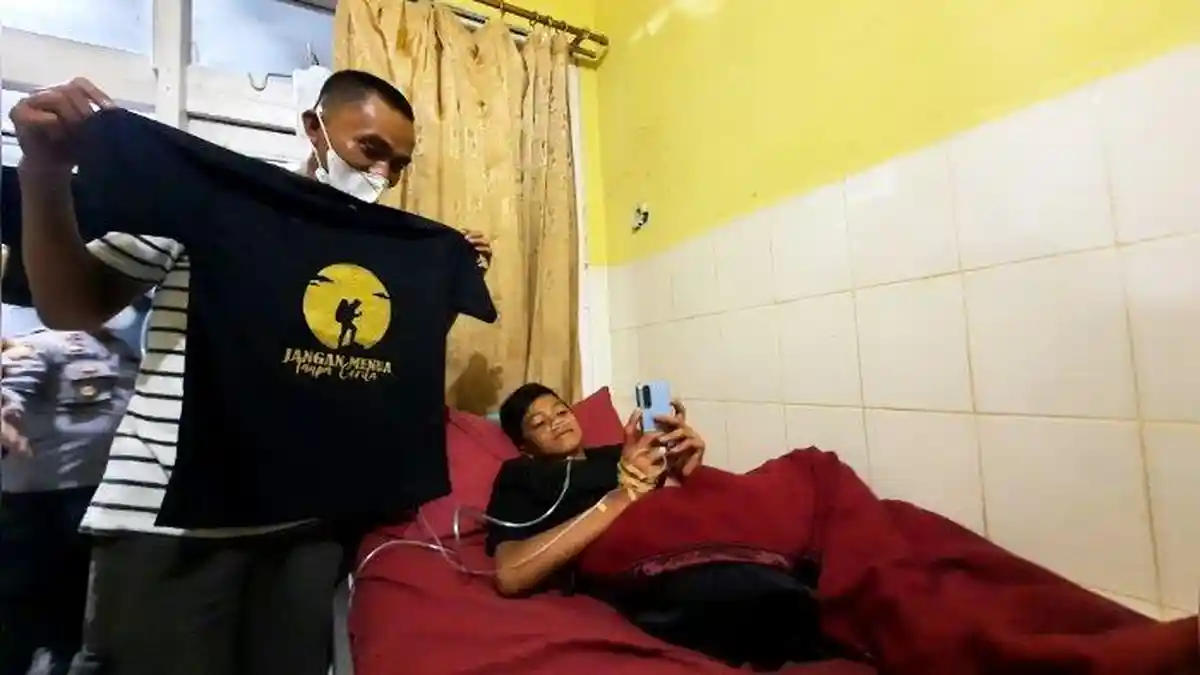 Gibran Dijuluki Si Anak Guntur, Hampir Seminggu Bertahan di Alam Bebas saat Ditemukan Duduk Sendiri