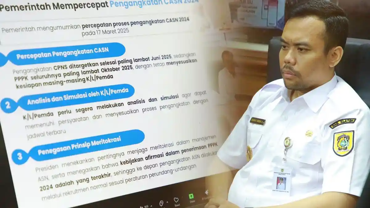 Wabup Klaten Ikuti Rakor Tindak Lanjut Pengadaan CASN 2024 Secara Daring dengan Mendagri