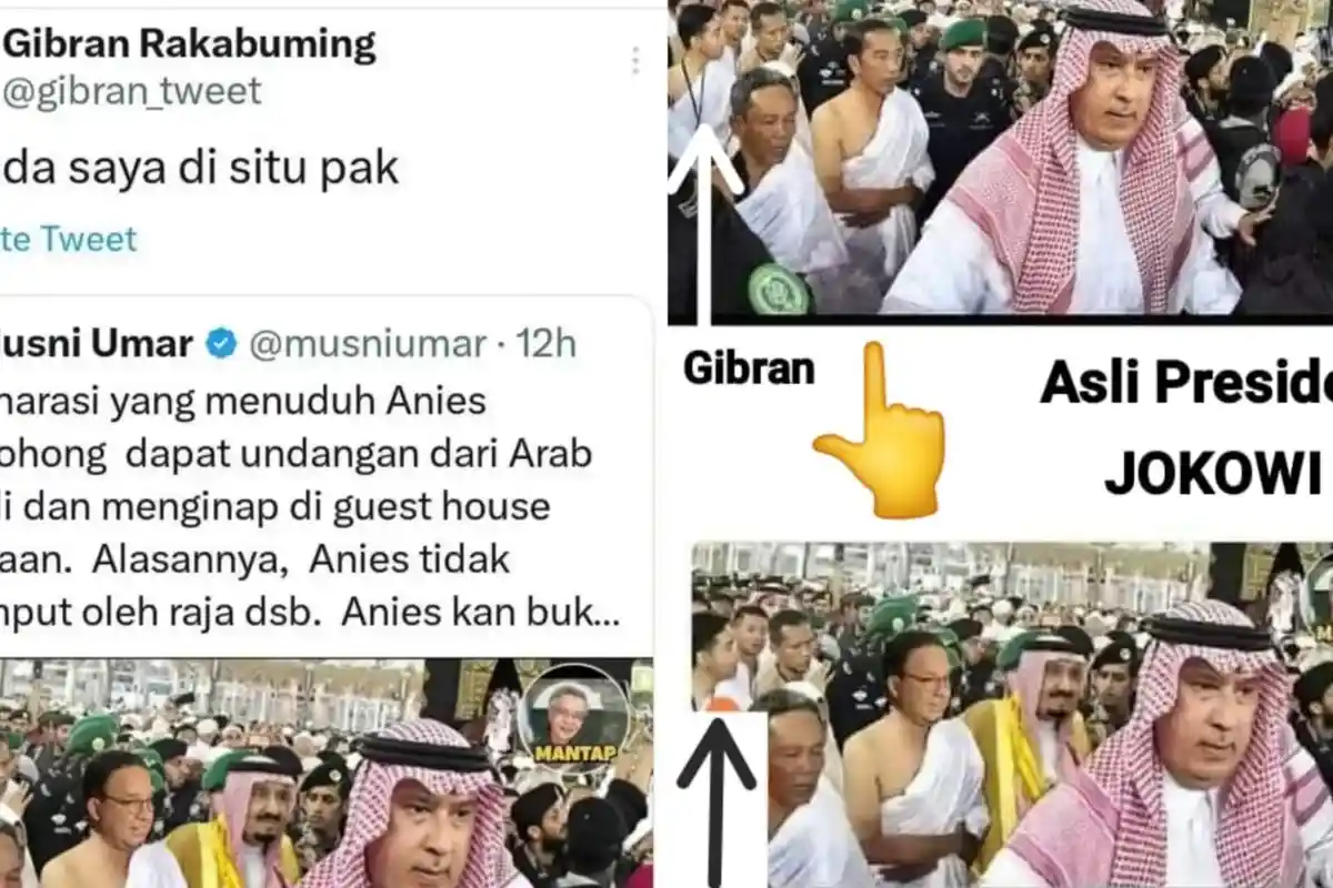 Ditegur Gibran, Musni Umar Tersadar, Langsung Hapus Postingan dan Minta Maaf Sudah Sebar Hoaks