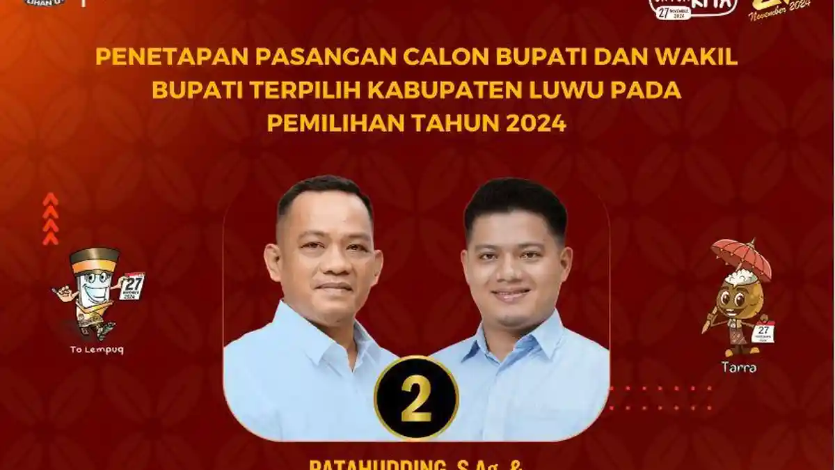 Visi Misi Patahudding - Dhevy Bijak, Berpotensi Dilantik Prabowo Subianto jadi Bupati Luwu
