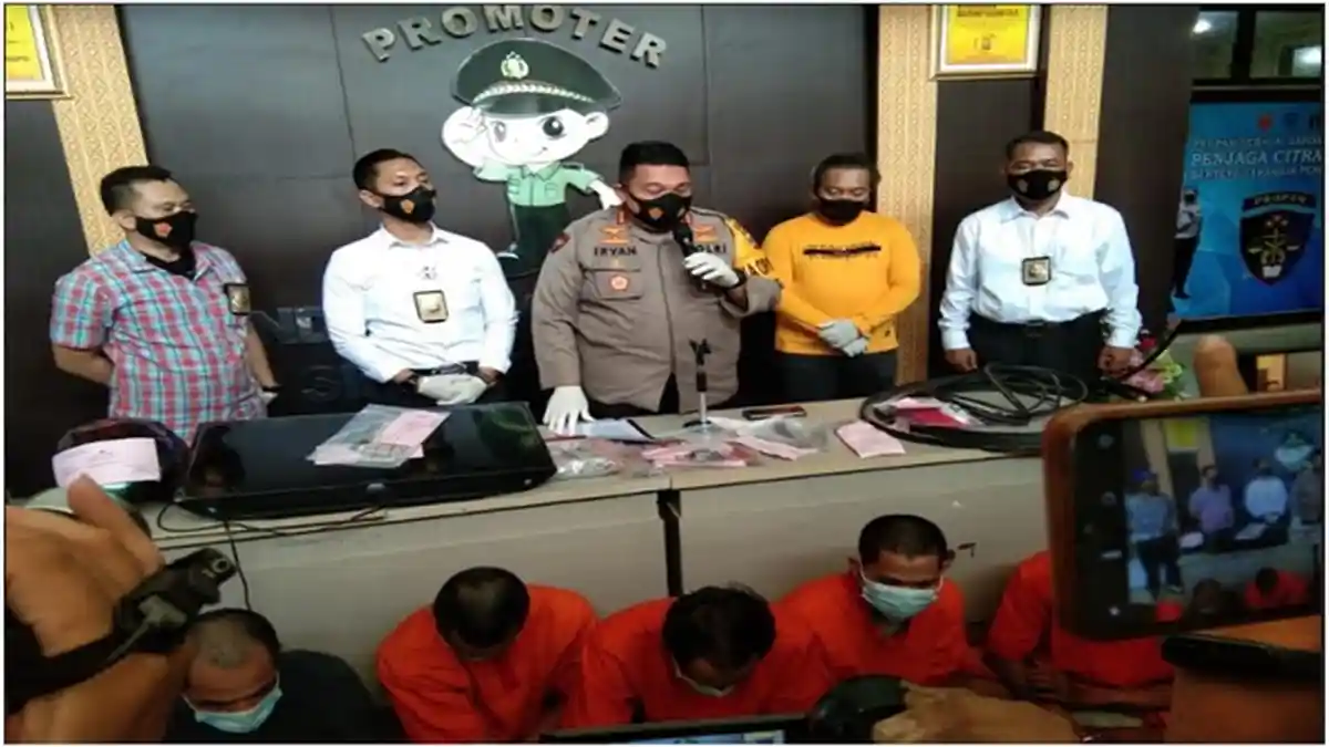 Polrestabes Palembang Amankan 13 Pelaku 3C, Faktor Ekonomi Jadi Penyebab Utama