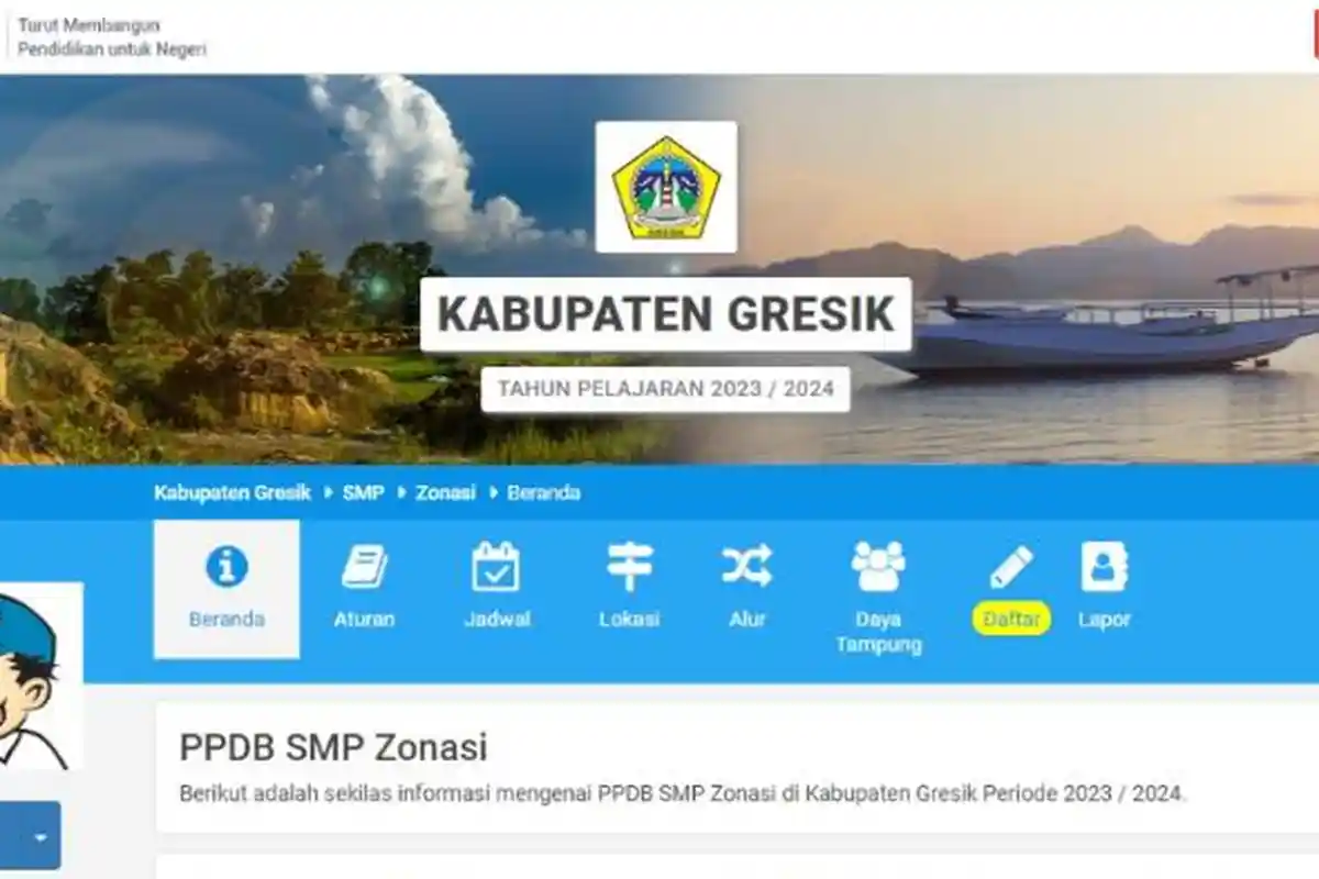 PPDB Gresik 2023 Jenjang SMP Jalur Zonasi: Jadwal, Syarat, dan Cara Daftar