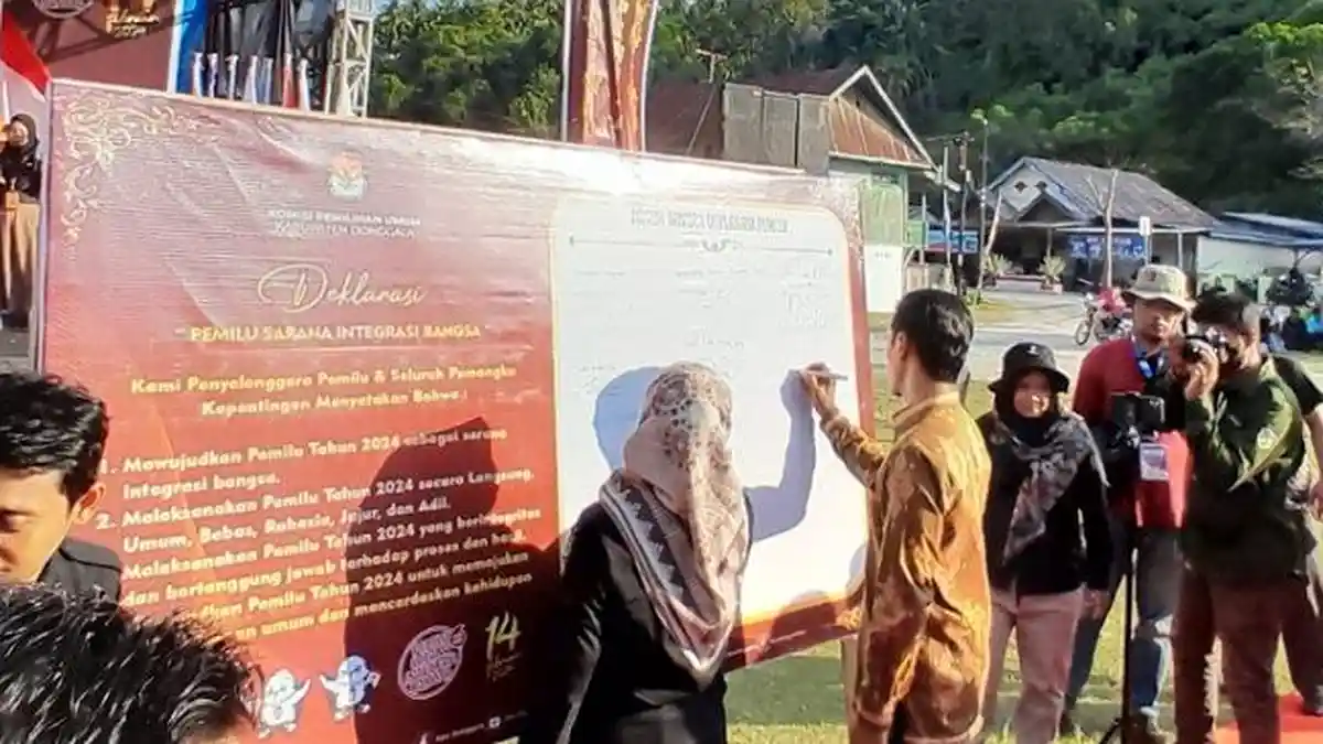 KPU Donggala Target Partisipasi Pemilih Capai 80 Persen di Pemilu 2024