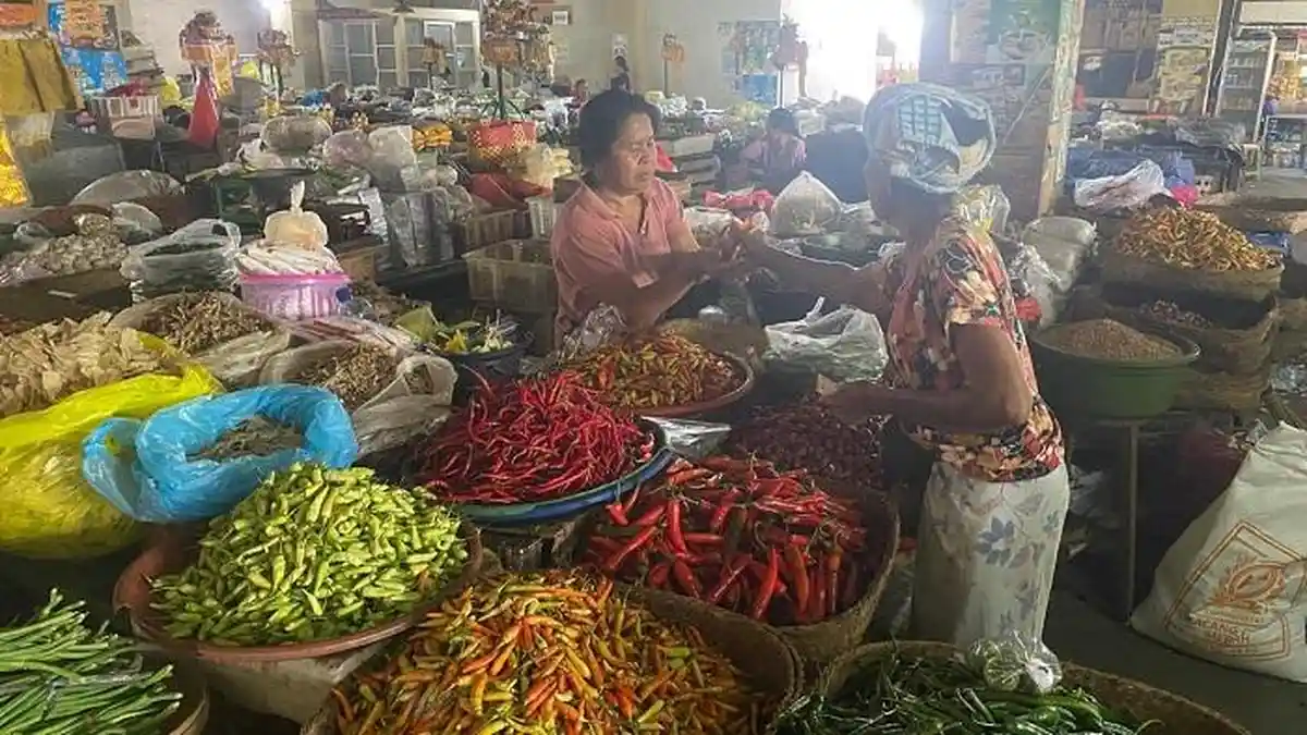 Harga Cabai Kembali Melonjak di Denpasar Bali, Tembus Rp 100 Ribu Per Kg