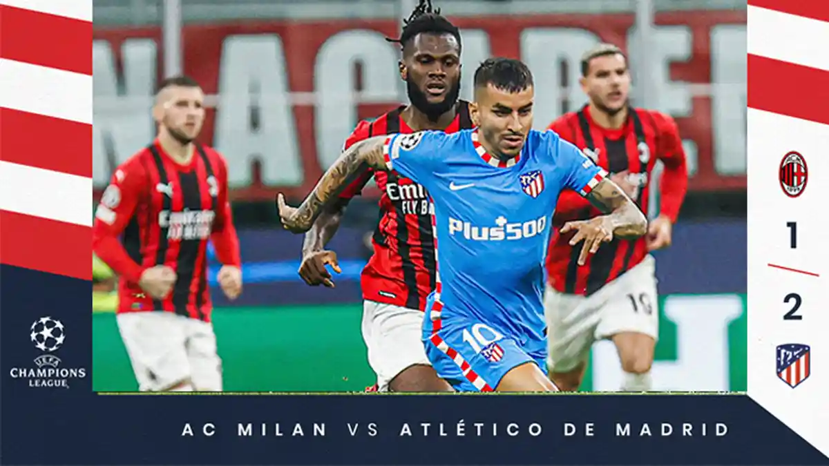 Hasil AC Milan vs Atletico Madrid, Griezmann & Suarez Cetak Gol Jelang Akhir Laga, AC Milan Kalah