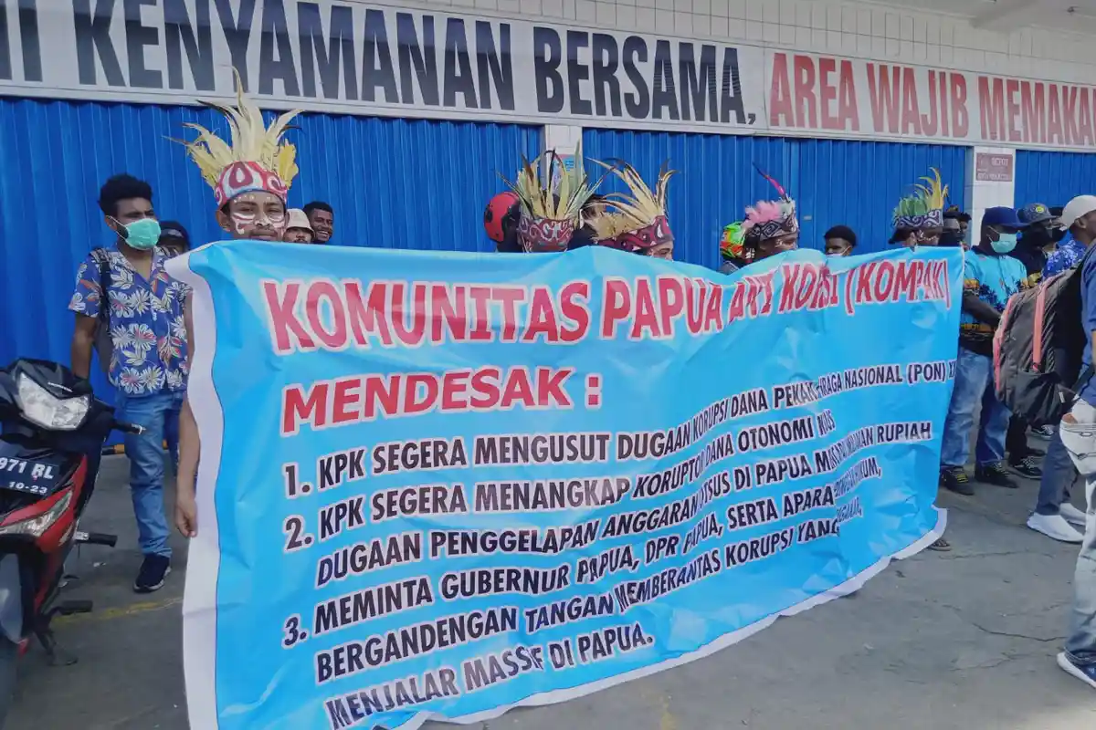 Hari Anti Korupsi Sedunia, KOMPAK Desak KPK Tangkap Koruptor di Papua
