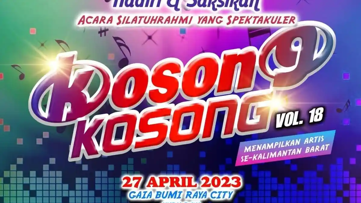 Acara Kosong-kosong Kembali Digelar, Jadi Ruang Silaturahmi Warga Pontianak