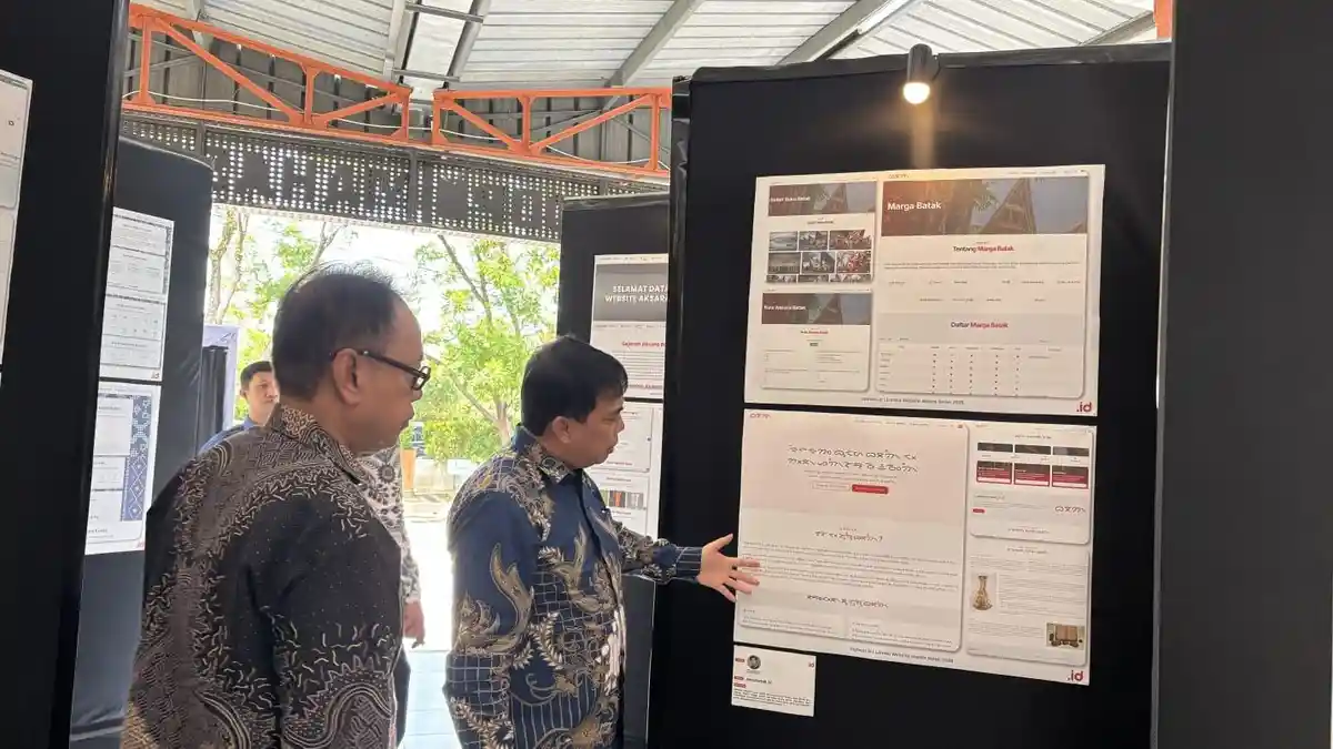 Dorong Digitalisasi Aksara Nusantara, PANDI Gelar Lomba Website Aksara Batak