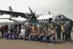 PTDI Lepas Ferry Flight Pesawat CN235-220 MPA ke Senegal