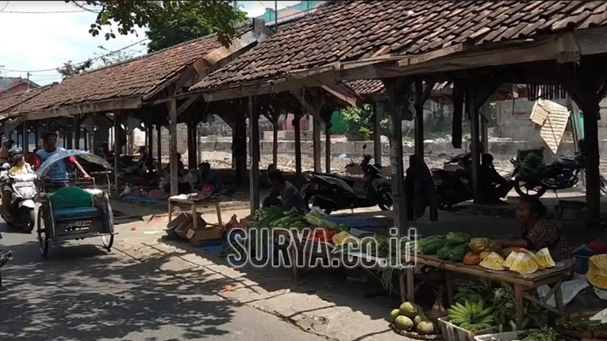 Pedagang Pasar Templek Blitar Minta Lapaknya Diberi Pagar, Ini Alasannya