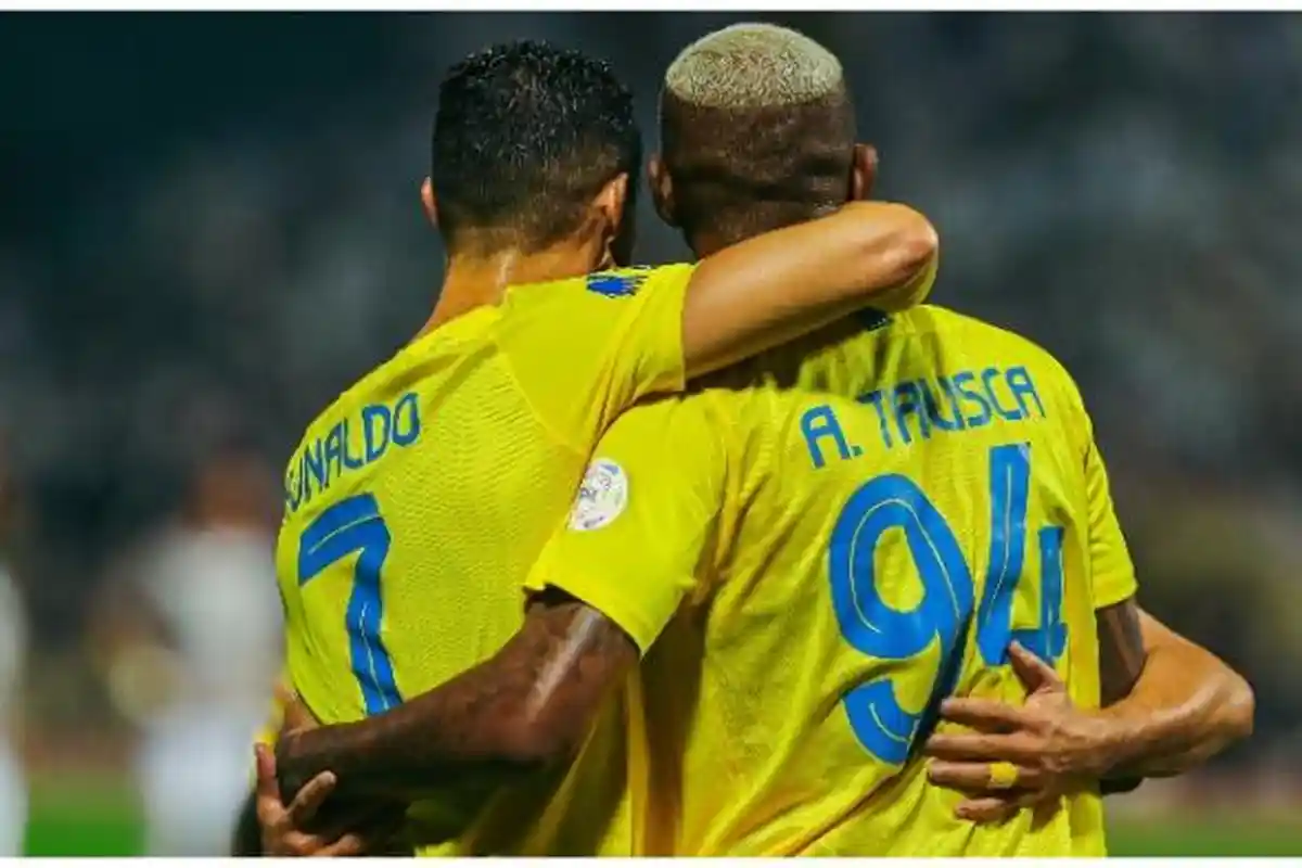 Al Nassr vs Al Taee 2-1: Cristiano Ronaldo Tiru Assist Salto Lionel Messi, tapi Gol Talisca Offside