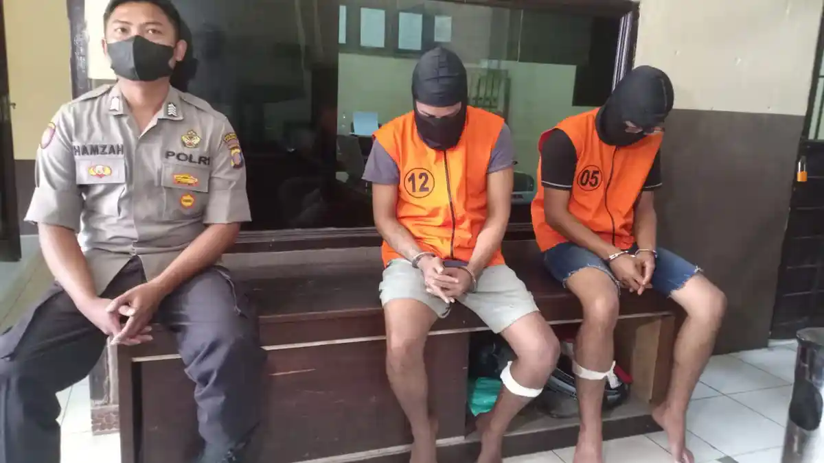 Nekat Merampok Karena Menganggur, Dua Pemuda di Samarinda Terancam Dipenjara 12 Tahun