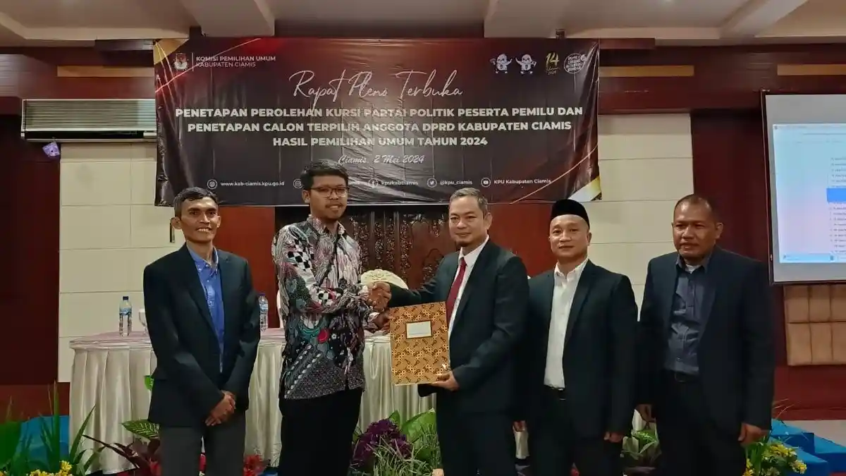 50 Anggota DPRD Ciamis Terpilih Periode 2024-2029 yang Ditetapkan KPU, Berikut Nama-namanya