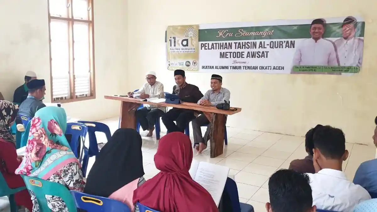 Senator Aceh Syekh Fadhil Rahmi dan IKAT Safari Tahsin ke Pulo Nasi