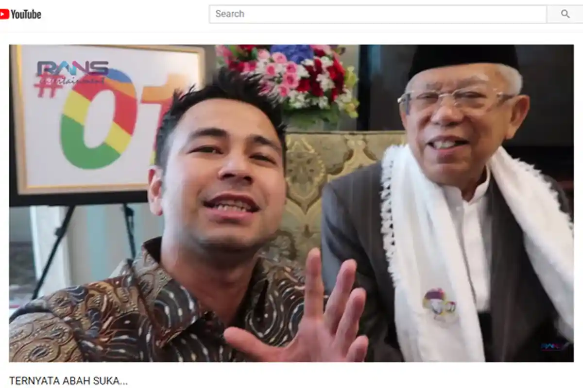Raffi Ahmad - Nagita Kompak Beri Ucapan Ulang Tahun untuk Maruf Amin, Ungkap Harapan Ini Untuk Abah