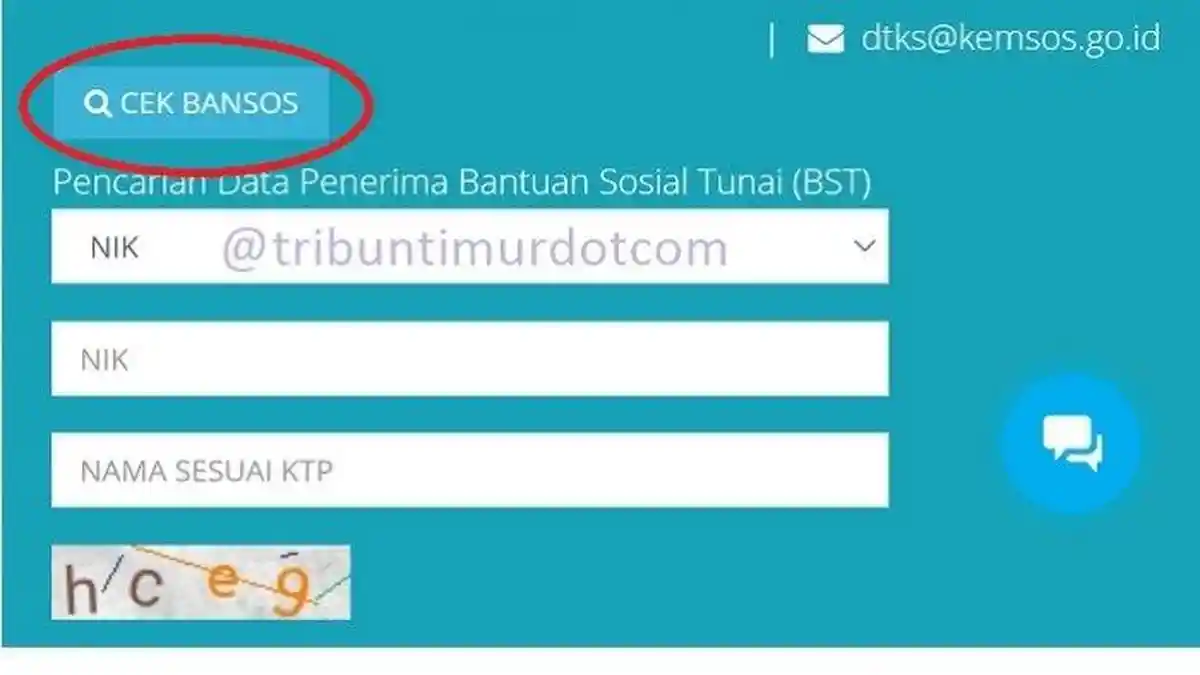 KLIK http //cek bansos.siks.kemsos.go id & dtks.kemensos.go.id Cek Bansos Pakai KTP, BST Mulai Cair