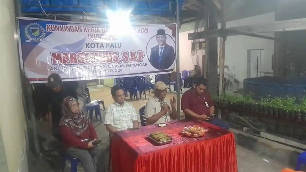 Kundapil di Palu Selatan, Legislator Perindo Sulteng Minta Warga Proaktif Jemput Bantuan