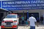 Petugas Kebersihan Ditemukan Tewas di Kantor DPD NasDem Blitar, Diduga Sudah Meninggal 4 Hari