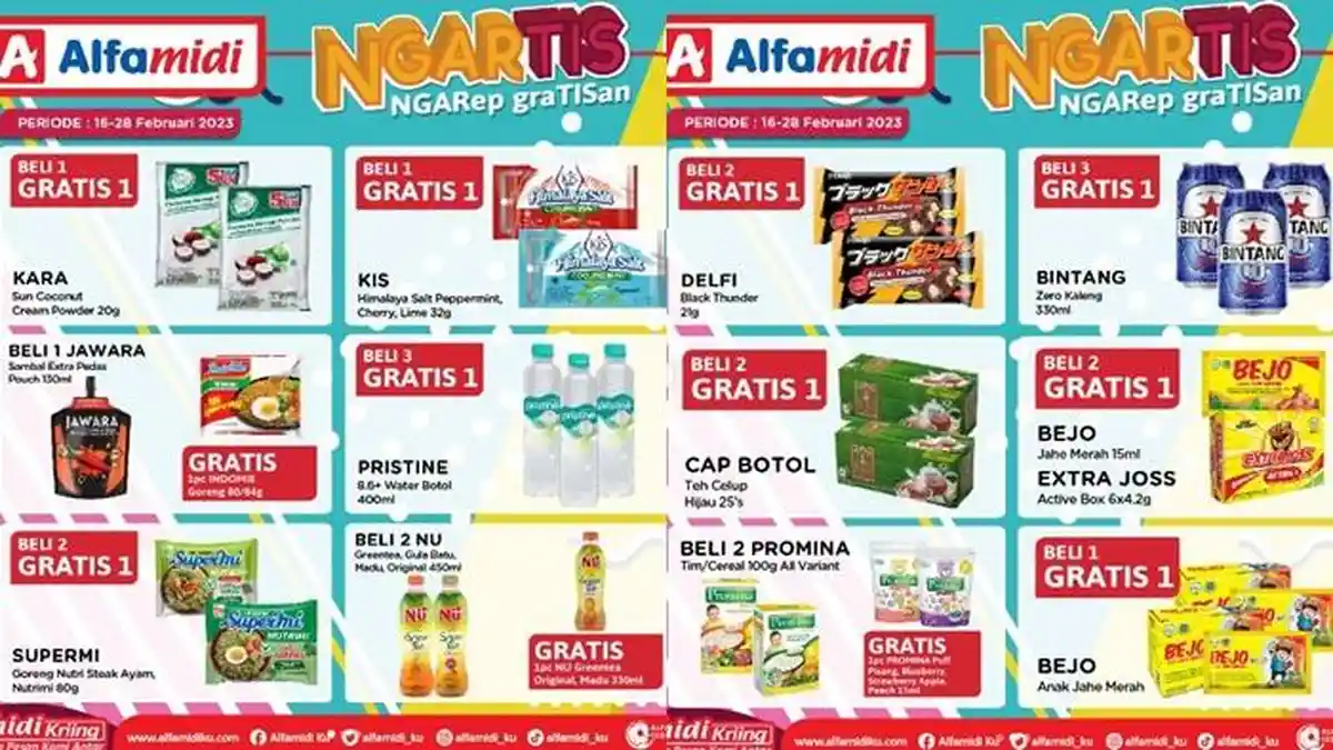Promo Alfamidi Hari ini 21 Februari 2023, Beli Sambal Jawara Extra Pedas Dapat Gratis 1 Mie Instan