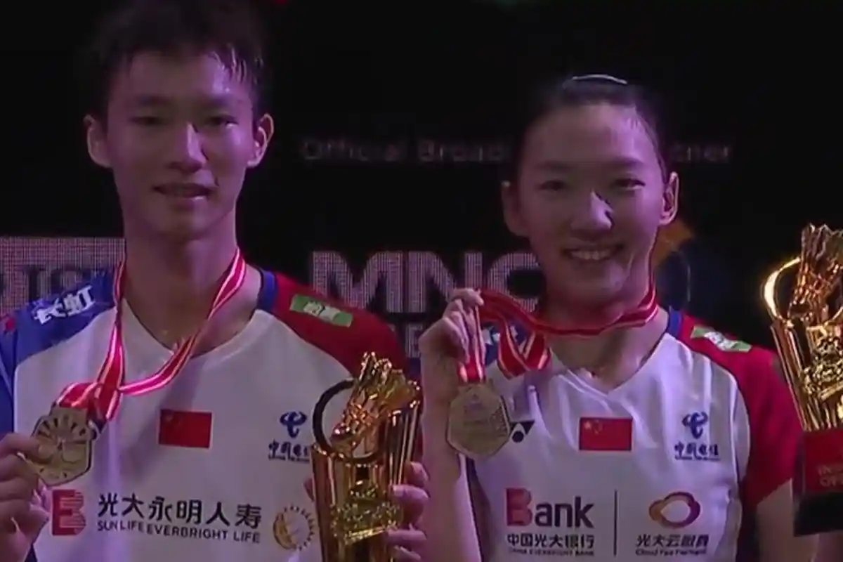 Hasil Final Indonesia Open 2024, Jiang Zhen Bang/Wei Ya Xin Juara Ganda Campuran