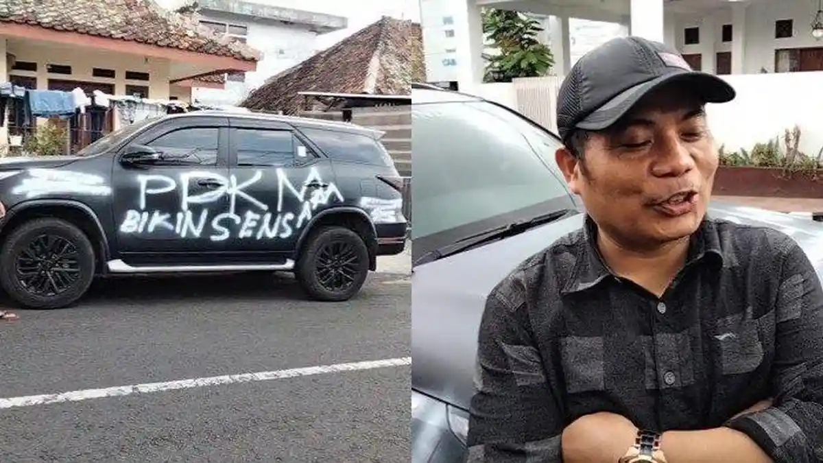 Pengusaha Corat-coret Fortuner karena Kesal Kena Razia PPKM, Akhirnya Minta Maaf