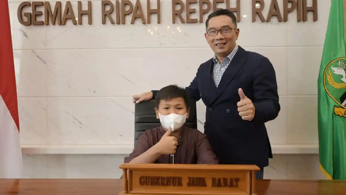 Korban Bully asal Baleendah Bertemu Ridwan Kamil, Orangtuanya Diberikan ...