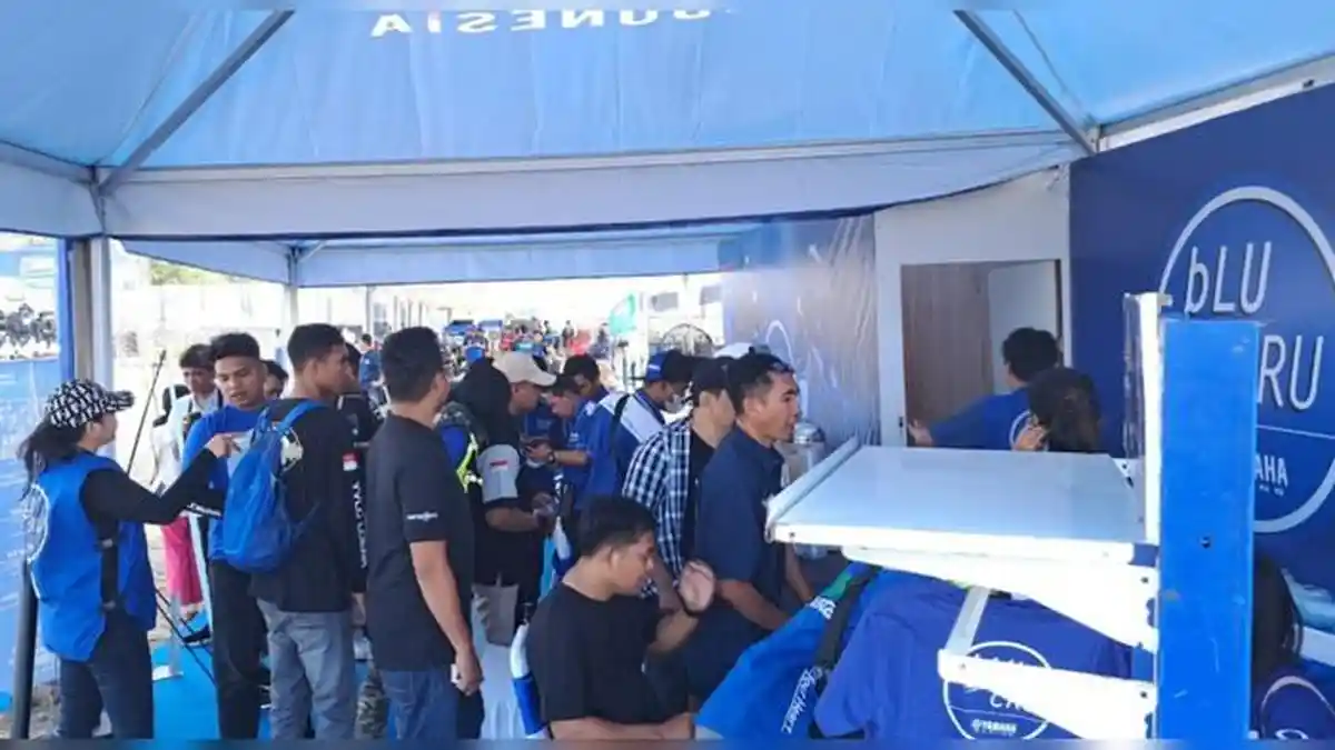 Puncak Event bLU cRU Yamaha Sunday Race, Jadi Magnet Perhatian di Mandalika - Semarak-ajang-bLU-cRU-Yamaha-Sunday-Race.jpg