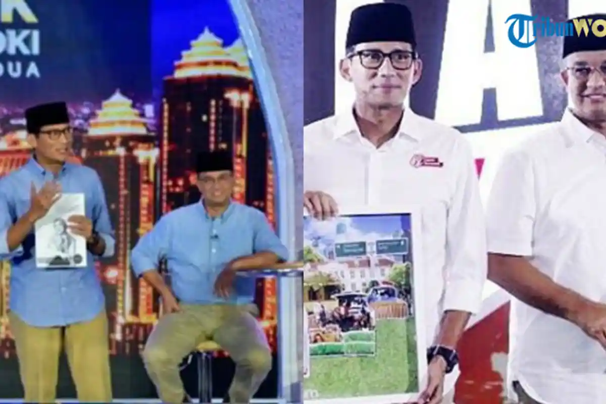 Tak Lagi 'Putih', Anies-Sandi Tampil Beda dengan Warna Biru di Debat Pamungkas, Begini Alasannya!