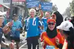Rajin Olahraga Bareng Gubernur Ganjar, Siti Atikoh: Agar Bisa Hidup Bahagia Sampai Tua