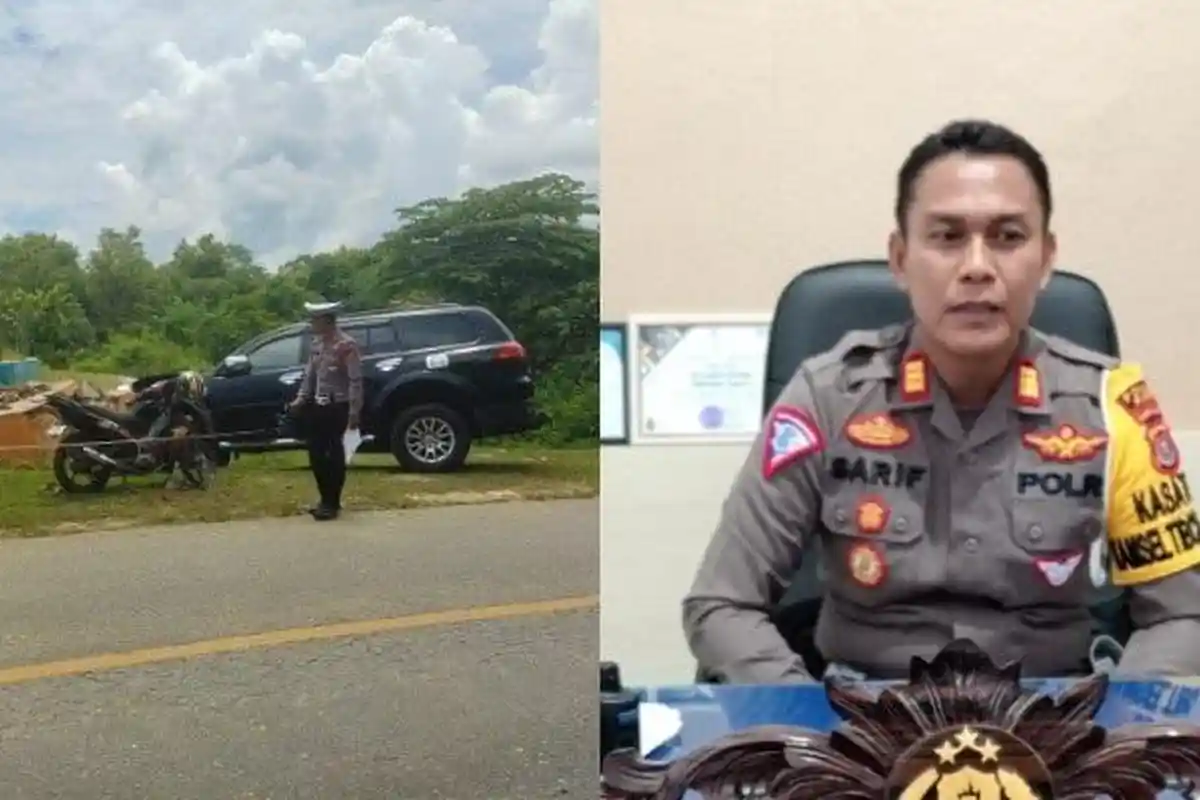 Tabrakan di Desa Lagadi Muna Barat, Polisi Sebut Pengendara Mobil Keluar Jalur Saat Menikung