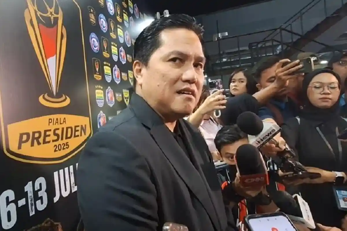 Jelang Piala Presiden 2025 Digelar, Ketum PSSI Erick Thohir: Harus Jadi Turnamen yang Membanggakan