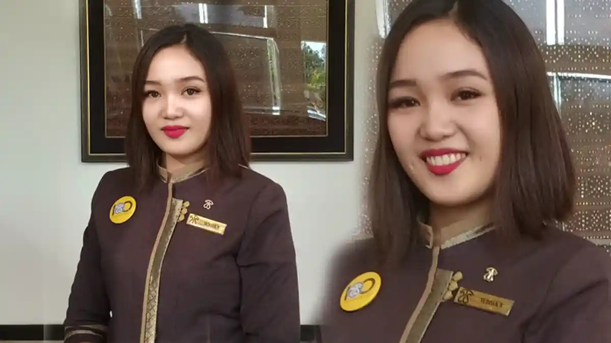 Widia Selfie Tumewan - Resepsionis Yang Utamakan Sikap dan Pelayanan Dari Hati