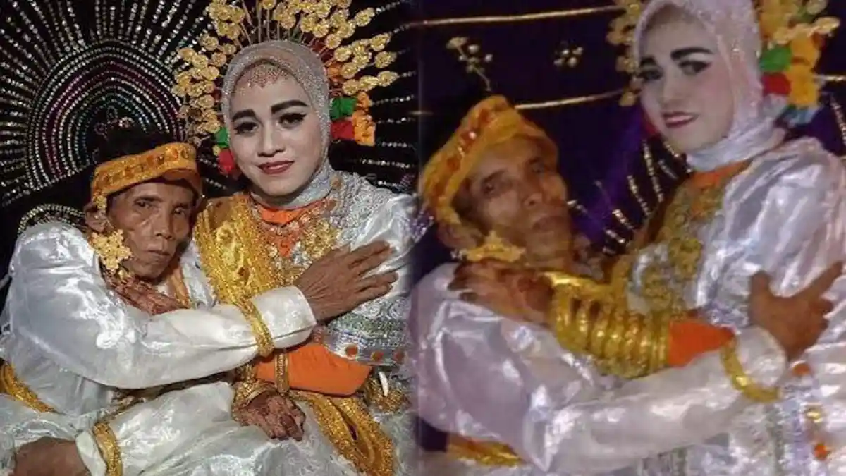 Kakek Nikahi Gadis 19 Tahun, Lamar Ibu yang Janda Malah Dapat Anaknya, Mahar Tanah 1 Hektar dan Uang