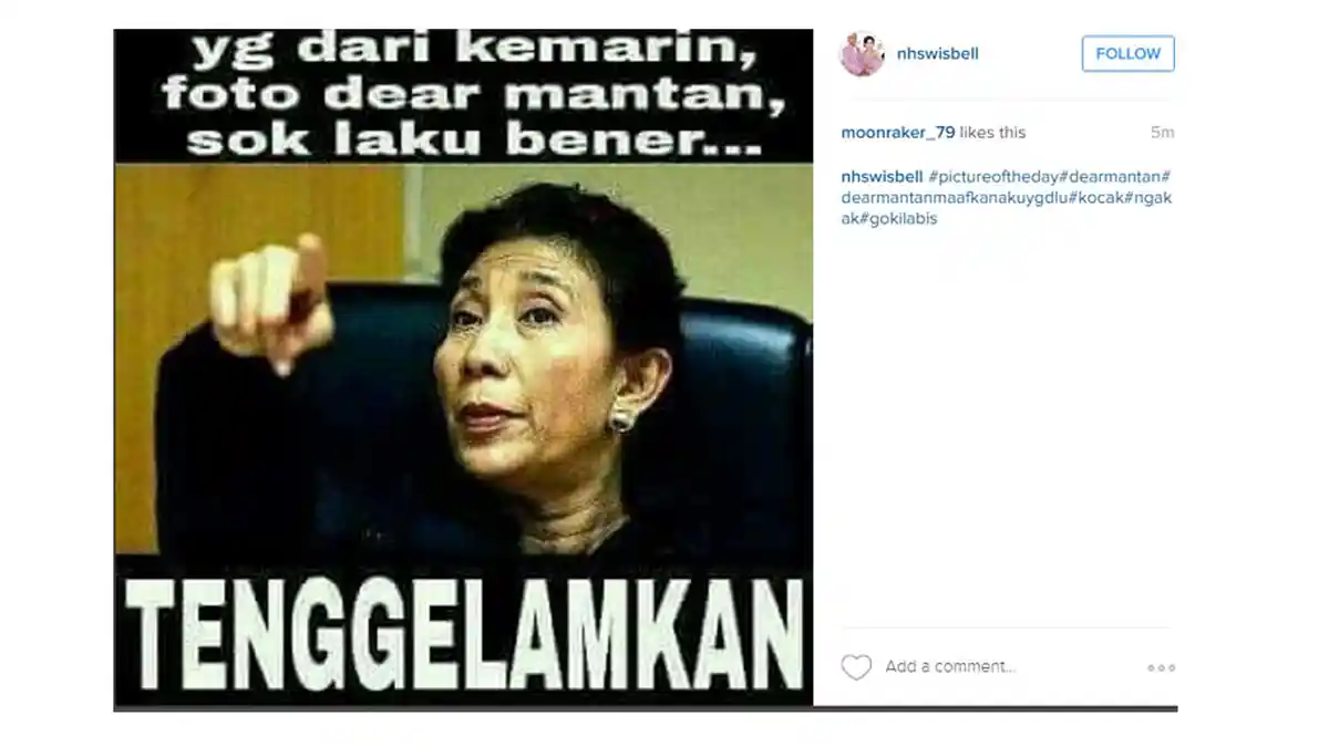 Tagar #Dearmantan Jadi Trending, Meme Lucu Bermunculan. Mulai Satria Baja Hitam Hingga Menteri Susi - meme_20160426_141354.jpg