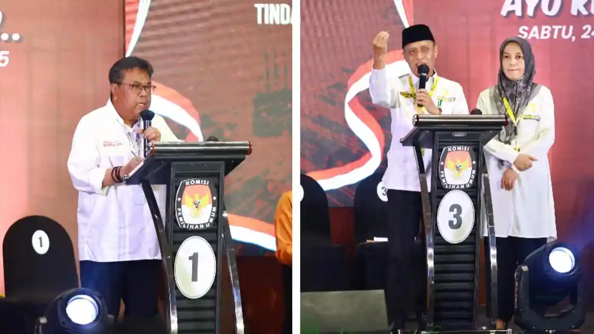 Debat PSU Pilkada Palopo Memanas! Haidir Basir Sebut Rahmat Masri Bandaso Hanya Praktek Kosong