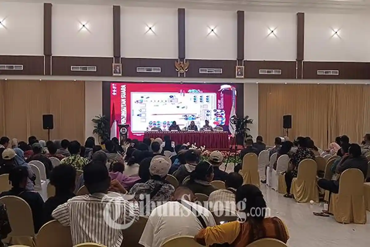 KPU PBD Monitoring Bimtek di Kota Sorong, 5.110 Anggota KPPS Siap Sukseskan Pemilu