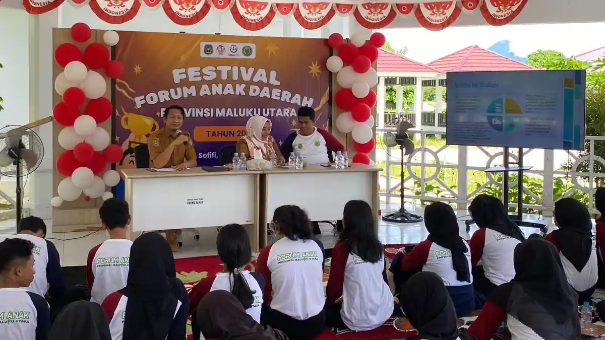 Forum Anak Maluku Utara 2024, Sarmin: Jadi Suara Masa Depan