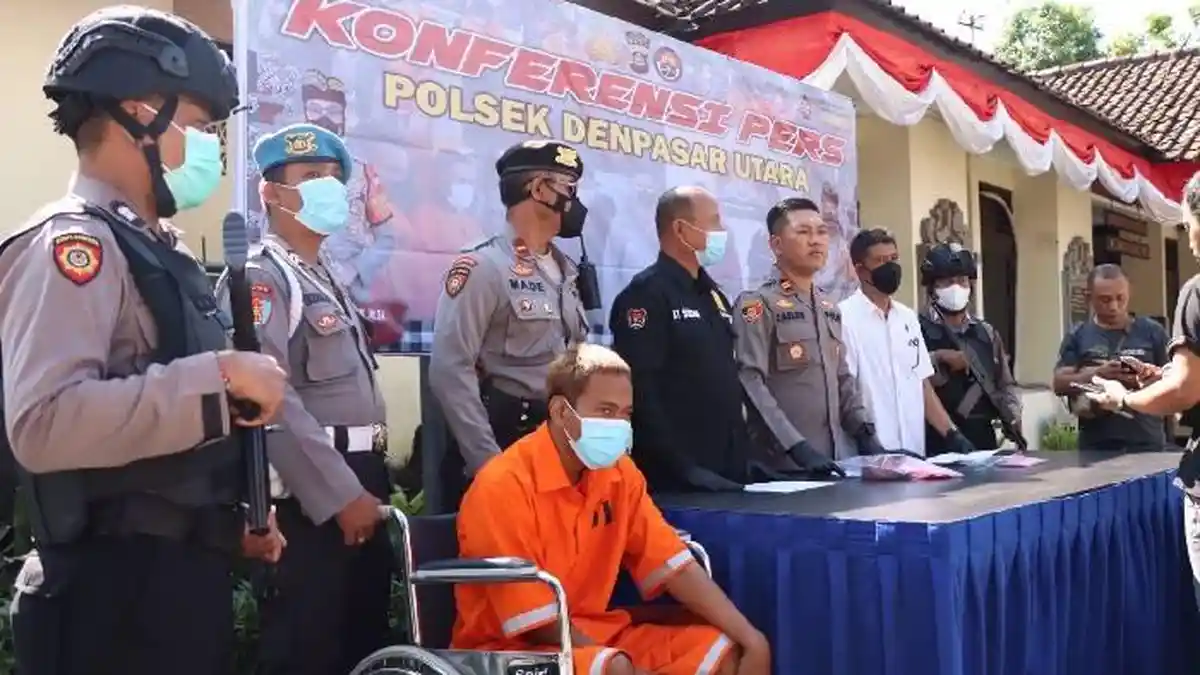 Ditinggal Olahraga, Rumah di Kargo Indah Denpasar Disatroni Maling, Pelaku Residivis ke-4 Kalinya