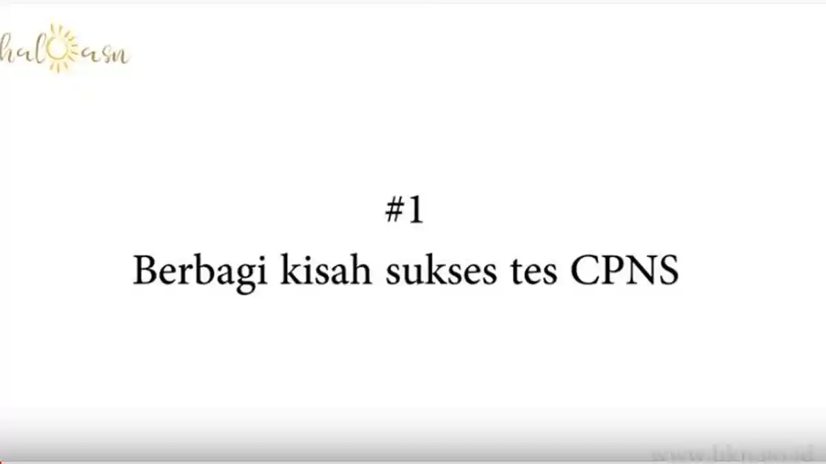 Tips dan Cara Lolos CPNS 2019, Ada Trik Mengerjakan Soal Tes hingga Bacaan Doa Lengkap