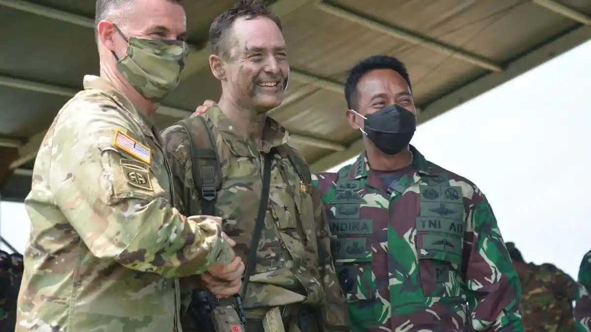KSAD dan Komandan USARPAC Buka Latma Garuda Shield Ke-15, Libatkan 3.708 Prajurit 
