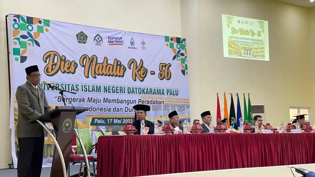Dies Natalis Ke-56 UIN Datokarama, Gubernur: Terus Berjaya sebagai Episentrum Peradaban Umat Islam