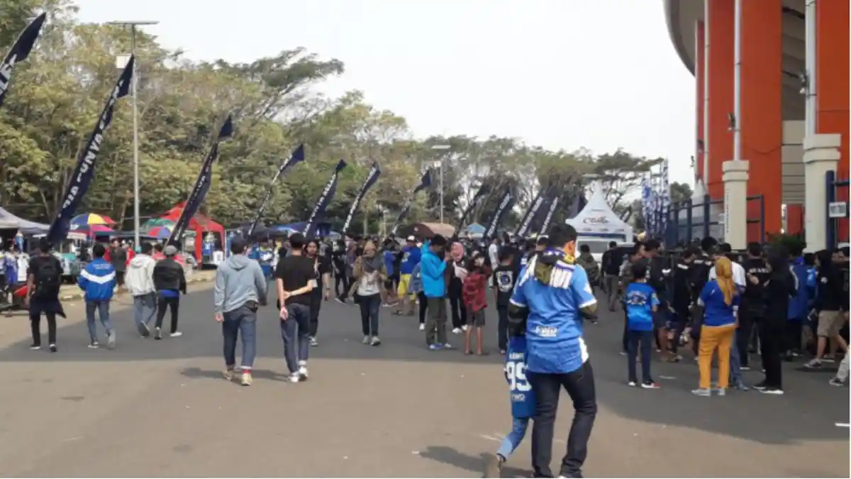 Begini Kondisi Stadion Si Jalak Harupat Sebelum Persib vs Bhayangkara Berlangsung