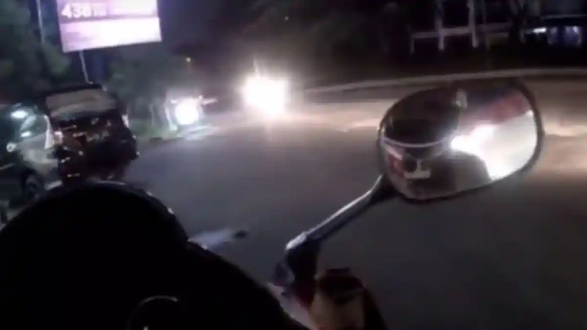 Videonya saat Masuk Tol Viral di Medsos, Pengendara Moge Ini Diburu Polisi