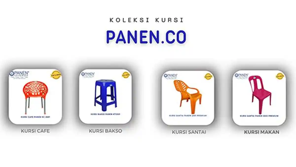 Beragam Koleksi Kursi Plastik Berkualitas & Menarik Dari Panen.Co Houseware