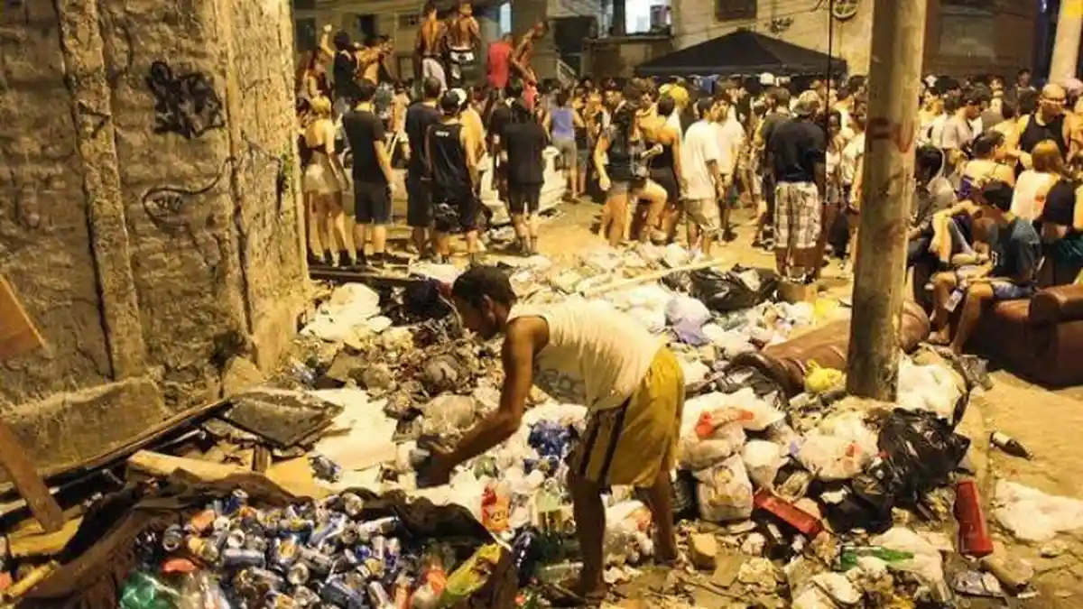 Hidup Kaum Paria di Balik Gemerlap Olimpiade Brasil