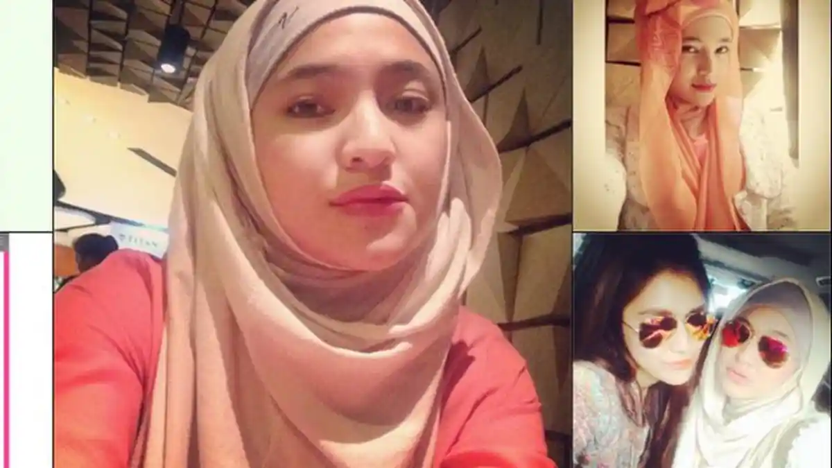 Marshanda Kembali Memakai Hijab?