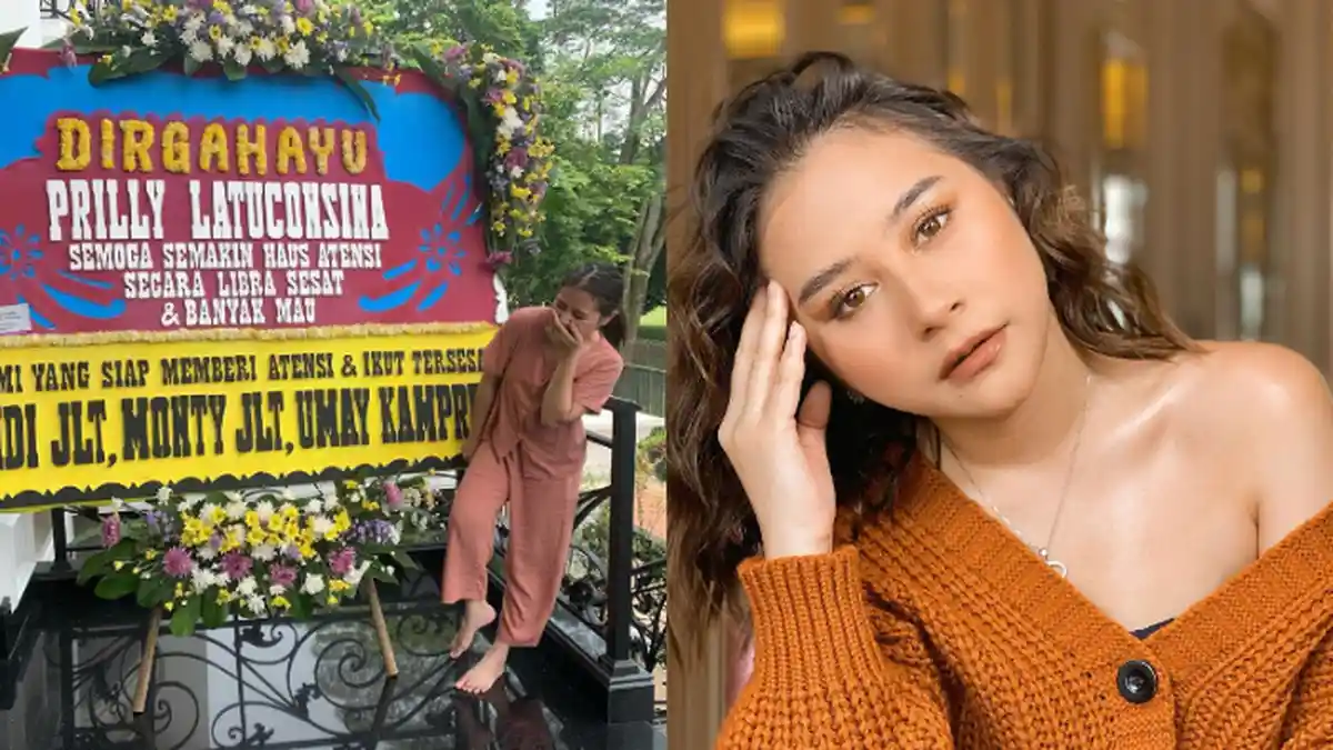 Ultah ke 24, Prilly Latuconsina Kaget Dapat Karangan Bunga Tak Terduga: Bener-bener Gak Ada Akhlak